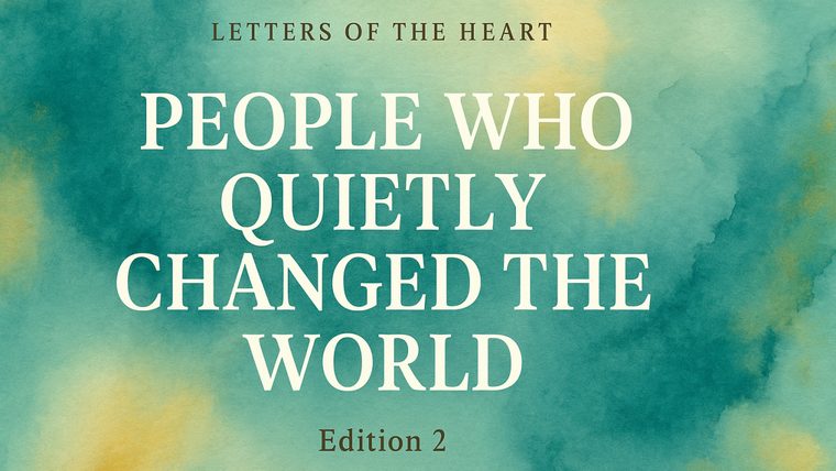 Letters of the Heart | Sukh Sandhu Book cover for 'Letters of the Heart', featuring inspirational people and relevant to compliance services.
