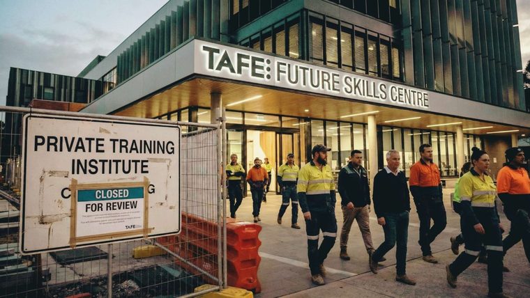 Closed Training Institute | Sukh Sandhu A closed private training institute and TAFE skills centre highlights challenges in Australia's compliance landscape.